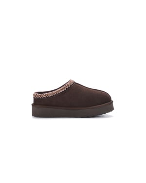 Aus Wooli Australia Mentone Platform Slippers