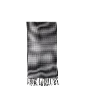 Houndstooth Wol Sjaal