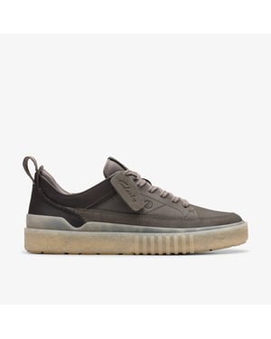Somerset Kant Donkergrijze Nubuck Schoenen