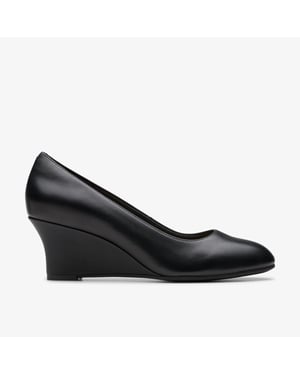 Olivette Parelo zwarte leren schoenen