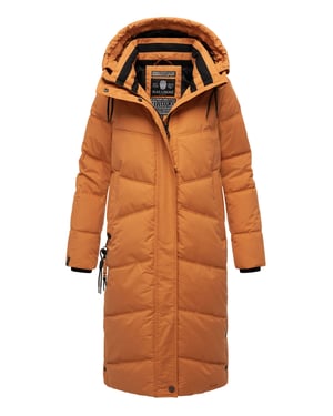 Navahoo dames winterjas Kuschelmausi – Extra Lang & Heerlijk Warm