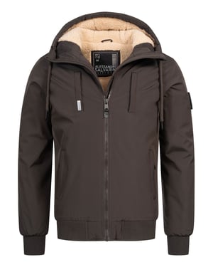 Alessandro Salvarini Heren Winterjas AS-431 – Warm Met Teddyvoering & Capuchon