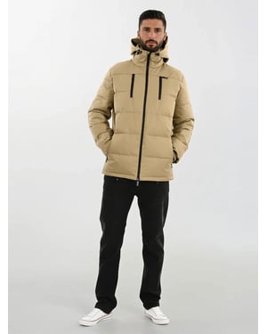 Arctic Seven Heren Winter Gewatteerde Jas AS-455 – Duurzame Outdoorjas Met Capuchon & Weerbescherming