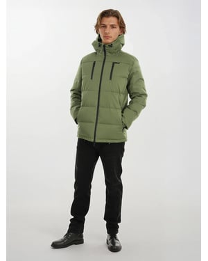 Arctic Seven Heren Winter Gewatteerde Jas AS-455 – Duurzame Outdoorjas Met Capuchon & Weerbescherming