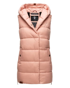Navahoo dames lange gewatteerde bodywarmer Madilynaa – Warm & Comfortabel