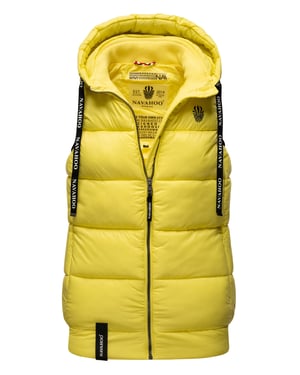 Navahoo Dames Gewatteerde Bodywarmer Kassidy – Licht & Modern met Capuchon