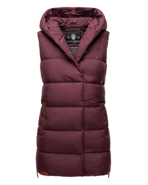 Navahoo dames lange gewatteerde bodywarmer Madilynaa – Warm & Comfortabel