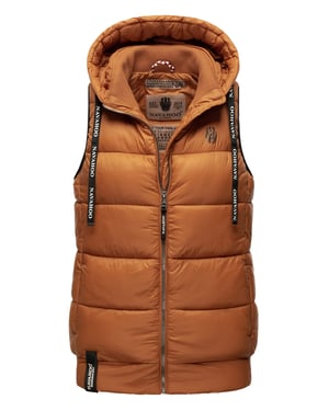 Navahoo Dames Gewatteerde Bodywarmer Kassidy – Licht & Modern met Capuchon