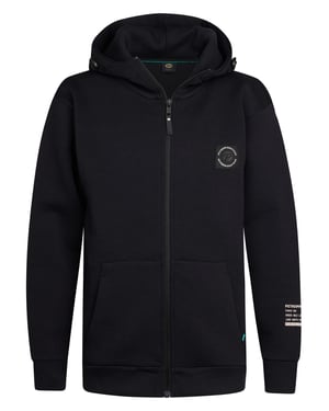 Petrol Industries - Jongens Hooded Zip Sweater Siskiyou - Zwart