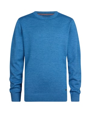 Petrol Industries - Jongens Gebreide Basic Trui Absaroka - Blauw