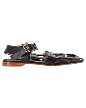 Gabriela Hearst Zoey Sandalen in Zwart Leer