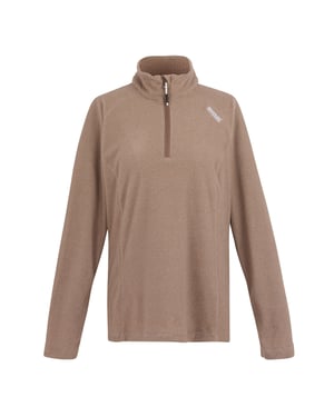 Regatta - Geweldige Outdoor Dames Montes Half Zip Fleece Top (Mokka)