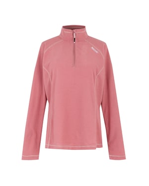 Regatta - Geweldige Outdoor Dames Montes Half Zip Fleece Top (Stoffige roos)