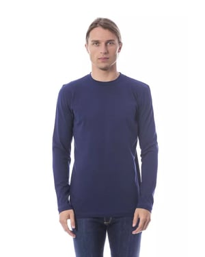Langere Mouw Crew Neck T-shirt Klassieke Stijl