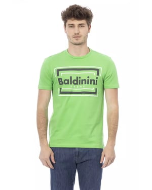 Box Logo T-shirt Limoengroen