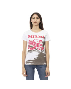 Miami 86 Grafische T-shirt Korte Mouwen
