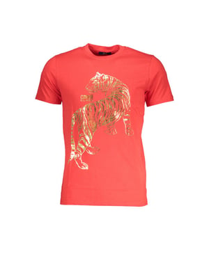 T-shirt met korte mouwen in tijgerprint
