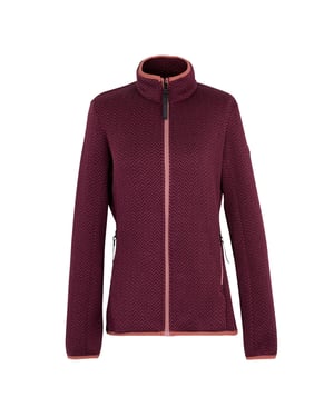 Regatta Dames/Dames Elzie Full Zip Fleecejack (Donker piment/Bourgondië)