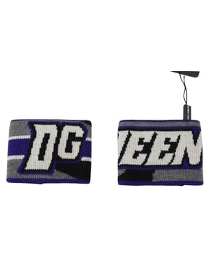 Dg Gebreide Polswarmers Multicolor Logo