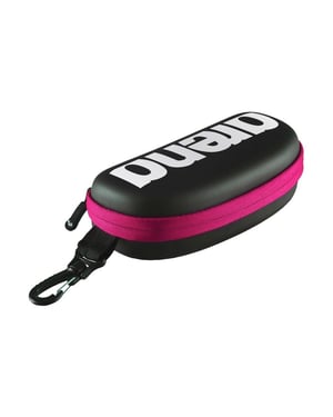 Arena Zwembril Etui (Zwart/Wit/Fuchsia)