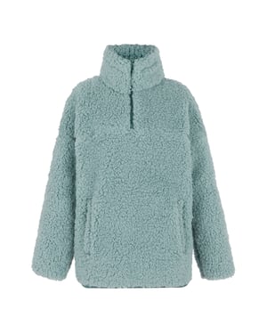 Regatta Kinder/Kids Kaliza Half Rits Fleece Top (Groene waas)