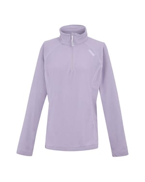 Regatta - Geweldige Outdoor Dames Montes Half Zip Fleece Top (Wisteria/Lila distel)