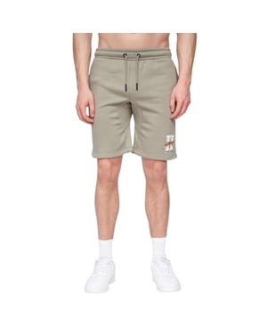 Henleys Heren Aitchen Sweat Shorts (Stoffige Olijf)