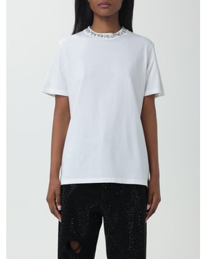 Kristallen decoratieve hals T-shirt