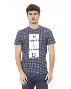 Gedrukt Punt T-shirt