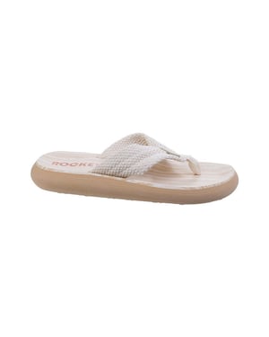Rocket Dog Dames/dames Zonsondergangsslip op sandalen (Dubbele crème)