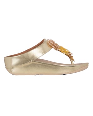 Fit Flop Dames/Dames Rumba Ombre teensandalen (Gouden)
