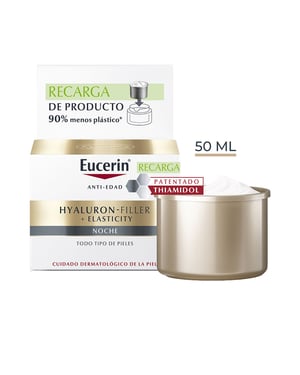 Hyaluron Vuller + Elasticiteit Nacht Navulling 50 ml