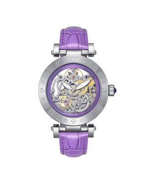 Empress Theodora Automatisch Horloge met Leren Band