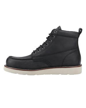 Jack And Jones Heren Toronto Leren Laarzen (Zwart)