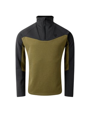 Dare 2B Heren Dignify IV Core Stretch Basislaag Top (Zwart/Martini Olijf)