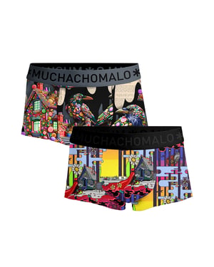 Muchachomalo Heren Boxershorts - 2-Pack - Mannen Onderbroeken