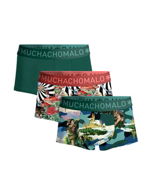 Muchachomalo Heren Boxershorts - 3-Pack - Mannen Onderbroeken