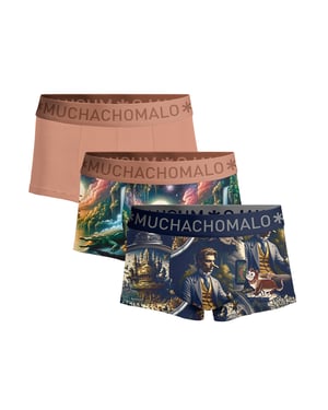 Muchachomalo Heren Boxershorts - 3-Pack - Mannen Onderbroeken