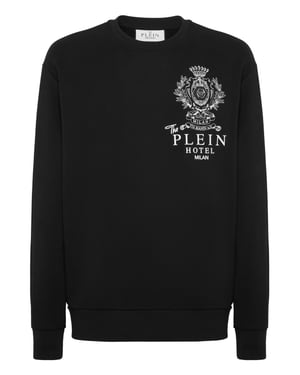 Fleece Round Neck Sweatshirt Plein Hotel