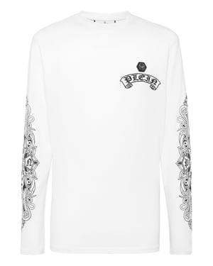 Long Sleeve T-Shirt Chrome Crest