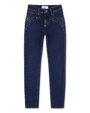 Denim Broek Hexagon
