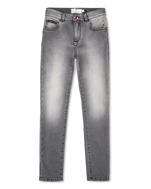 Denim Broek Hexagon
