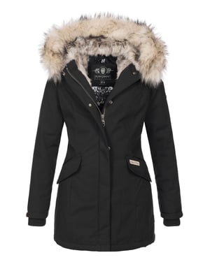 Navahoo Dames Winterparka Cristal – Premium Collectie met Afneembare Bontkraag