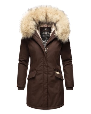 Navahoo Dames Winterparka Cristal – Premium Collectie met Afneembare Bontkraag