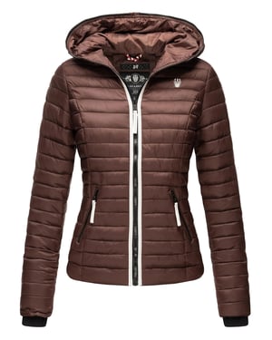 Navahoo Dames Gewatteerde Jas Kimuk Princess – Licht, Modern & Met Capuchon
