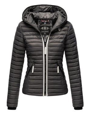 Navahoo Dames Gewatteerde Jas Kimuk Princess – Licht, Modern & Met Capuchon