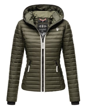 Navahoo Dames Gewatteerde Jas Kimuk Princess – Licht, Modern & Met Capuchon