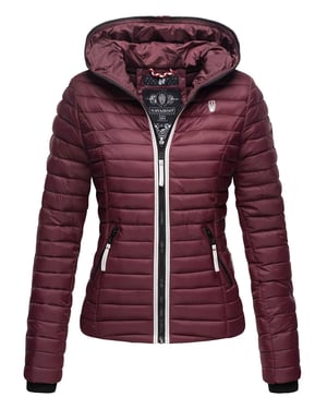 Navahoo Dames Gewatteerde Jas Kimuk Princess – Licht, Modern & Met Capuchon