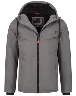Alessandro Salvarini heren winterjas AS-331 met teddyvoering en capuchon