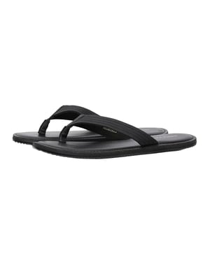 Jack And Jones Leren teenslippers heren Washton (Antraciet)